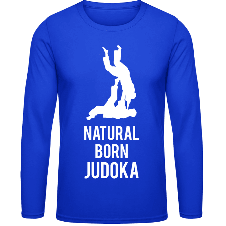 Natural Born Judoka Shirt met lange mouwen contain pic