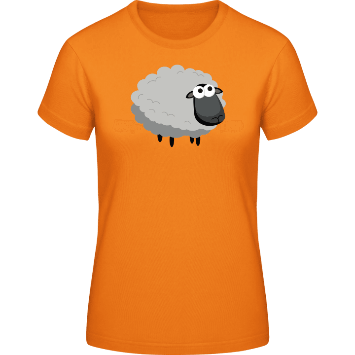 Cute Sheep T-shirt för kvinnor 0 image