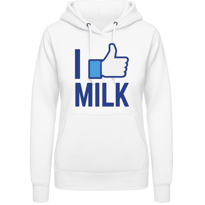 I Like Milk Vrouwen Hoodie contain pic