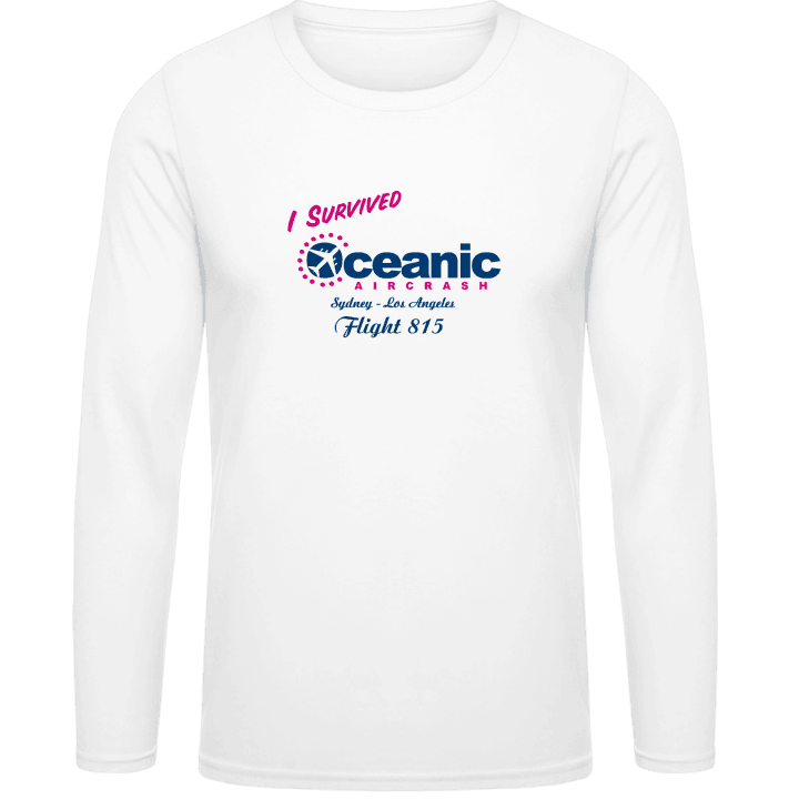 Oceanic Airlines 815 T-shirt à manches longues contain pic