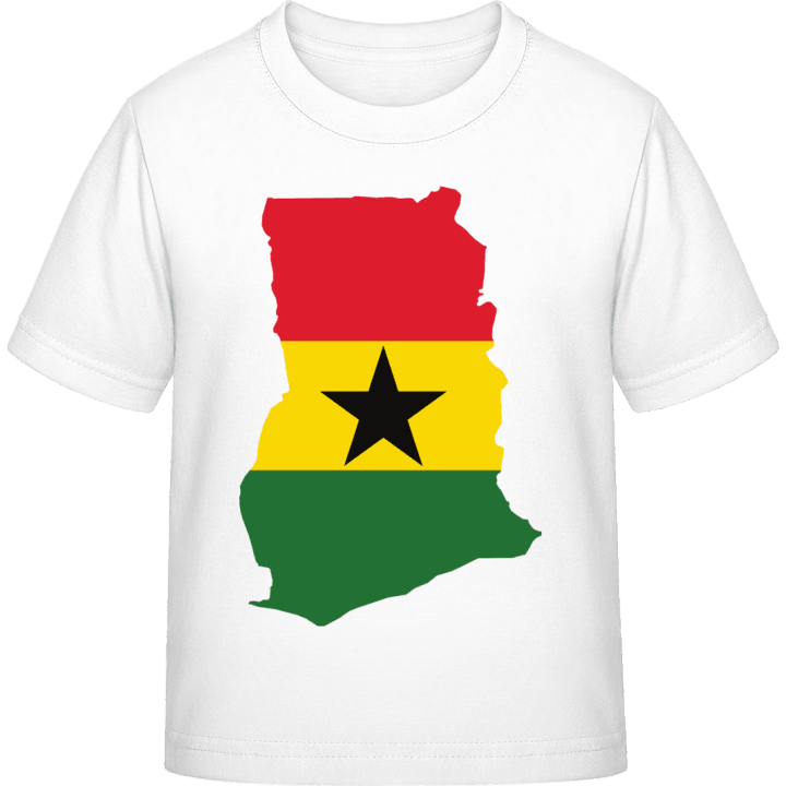 Ghana Map T-skjorte for barn contain pic