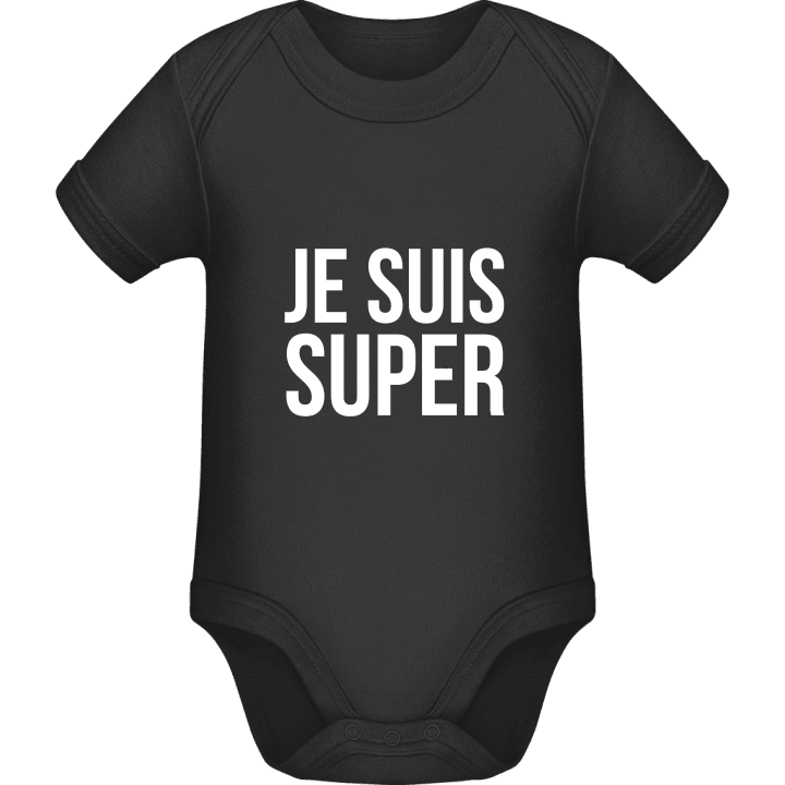 Je suis super Baby romperdress contain pic