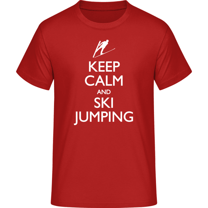 Keep Calm And Ski On T-Shirt 0 image