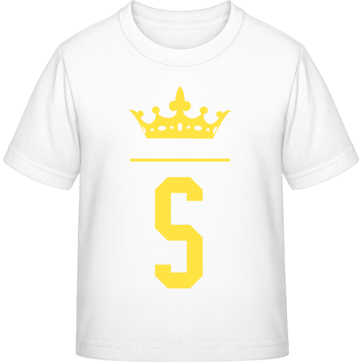 S Initial Royal T-skjorte for barn 0 image