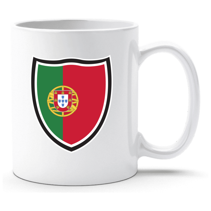Portugal Shield Flag Taza contain pic