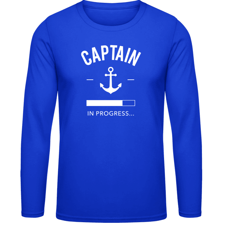 Captain in Progress Langarmshirt contain pic