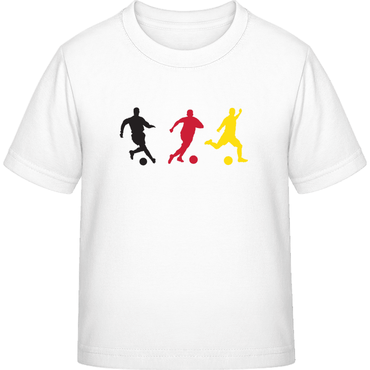 German Soccer Silhouettes Kinderen T-shirt contain pic
