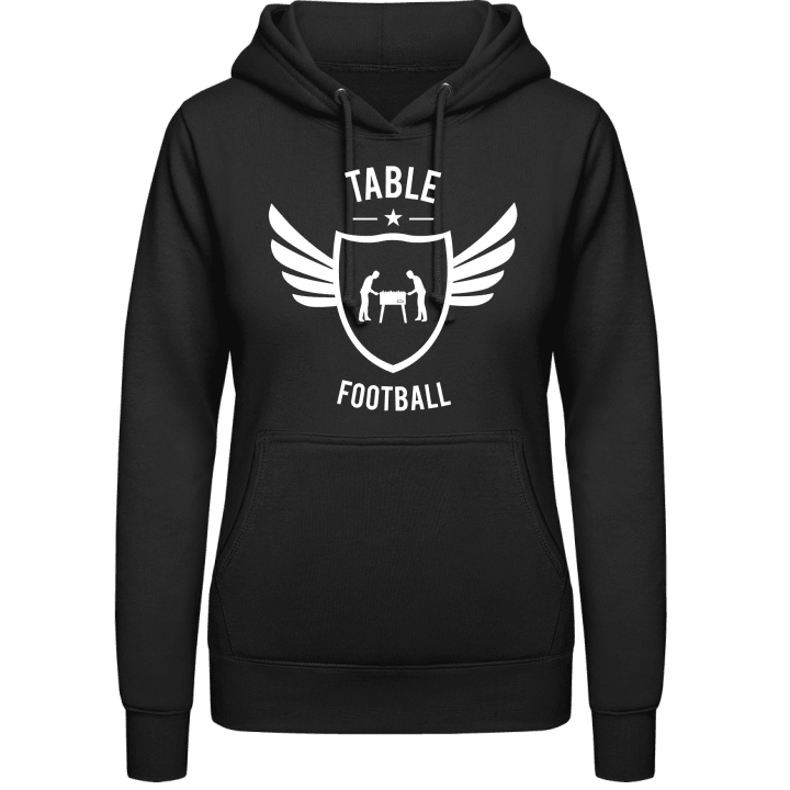 Table Football Winged Hoodie för kvinnor contain pic