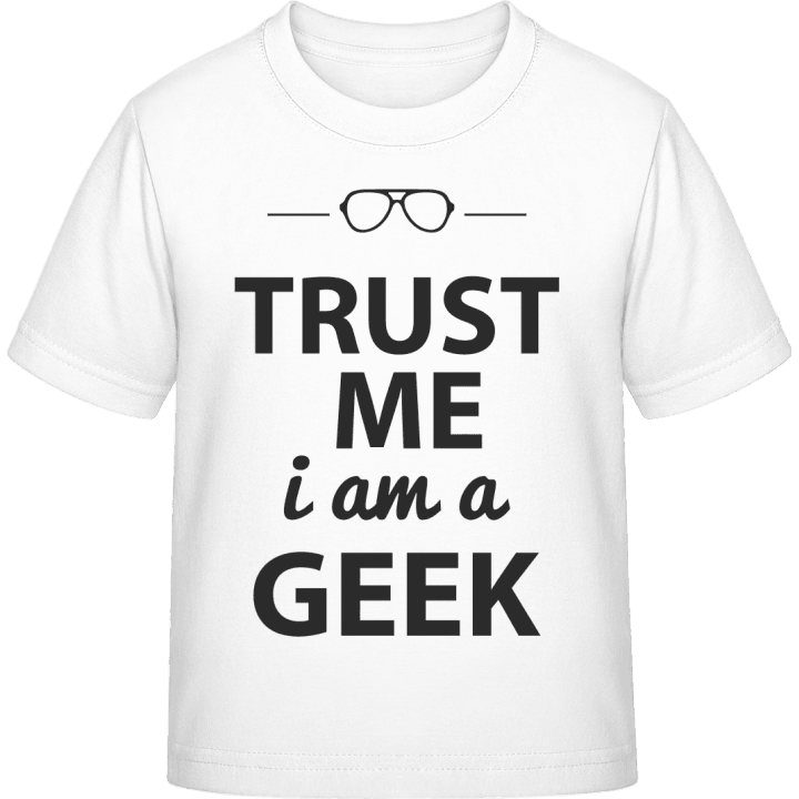 Trust Me I´m A Geek T-shirt för barn contain pic