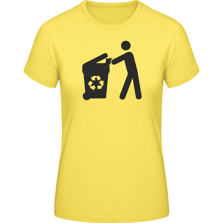 Garbage Man Logo Vrouwen T-shirt contain pic