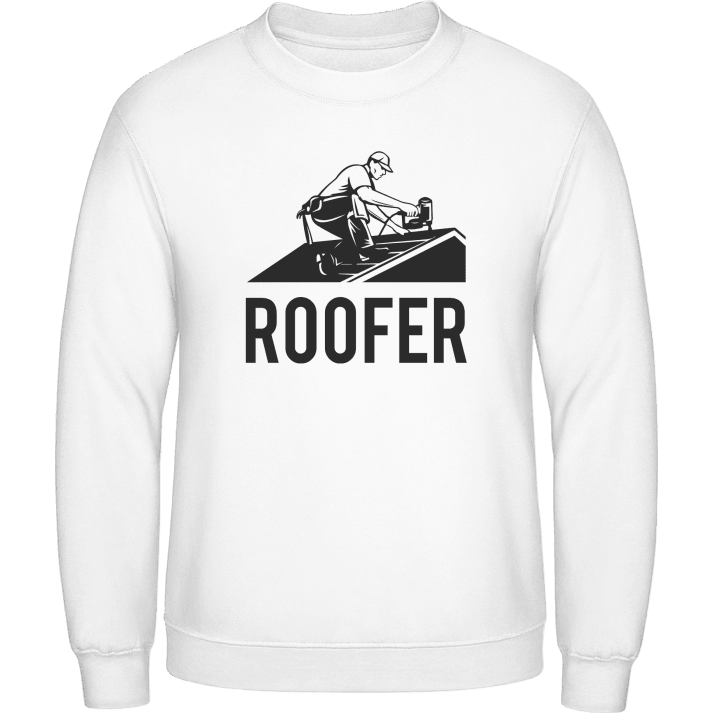 Roofer Illustration Sweatshirt contain pic