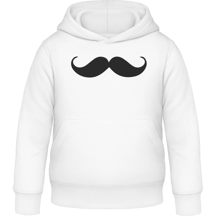 Mustache Retro Sweat à capuche pour enfants contain pic