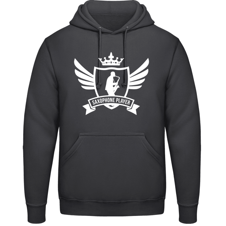 Saxophone Player Winged Hoodie contain pic