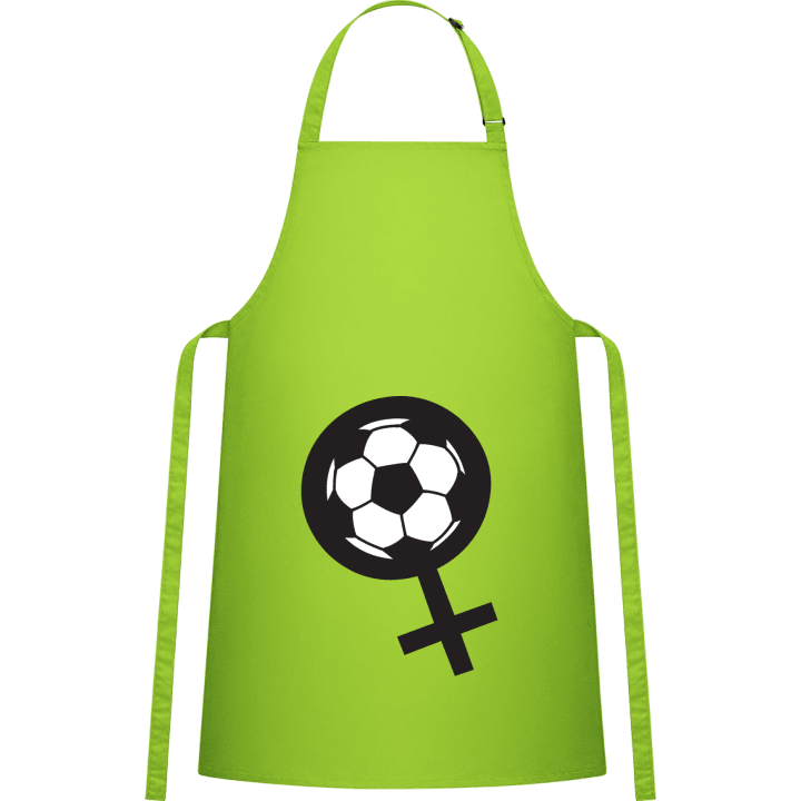 Women's Football Delantal de cocina contain pic