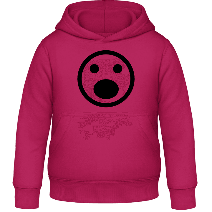 Horrified Smiley Barn Hoodie contain pic
