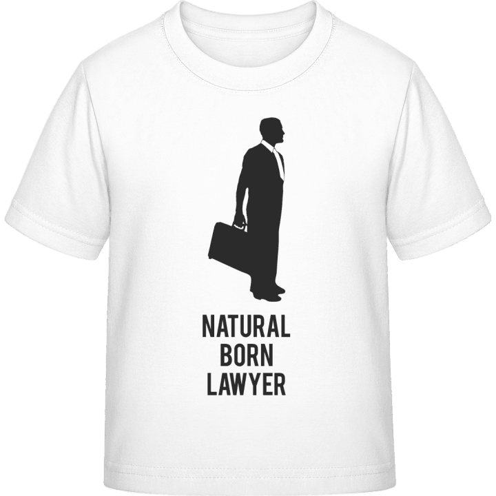 Natural Born Lawyer T-shirt för barn contain pic