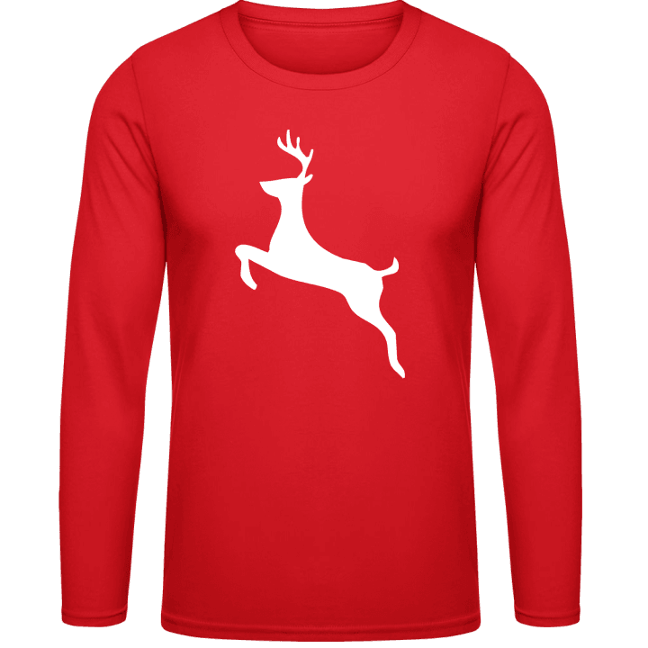 Deer Jumping T-shirt à manches longues 0 image