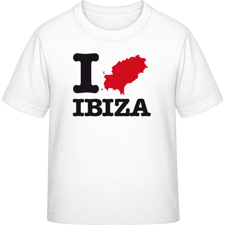 I Love Ibiza T-shirt pour enfants contain pic