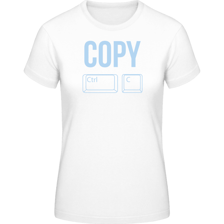 Copy Ctrl C Frauen T-Shirt contain pic