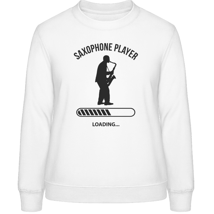 Saxophone Player Loading Vrouwen Sweatshirt contain pic