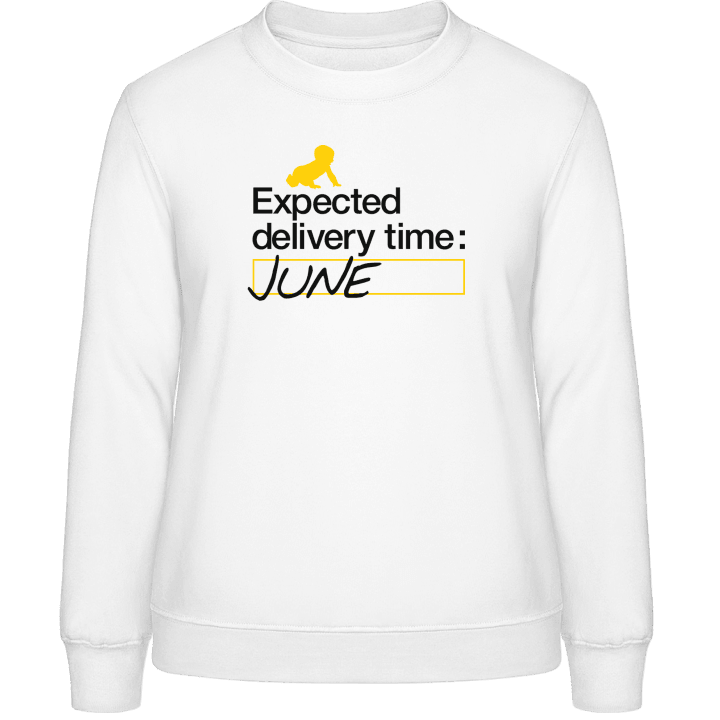 Expected Delivery Time: June Sweatshirt för kvinnor 0 image