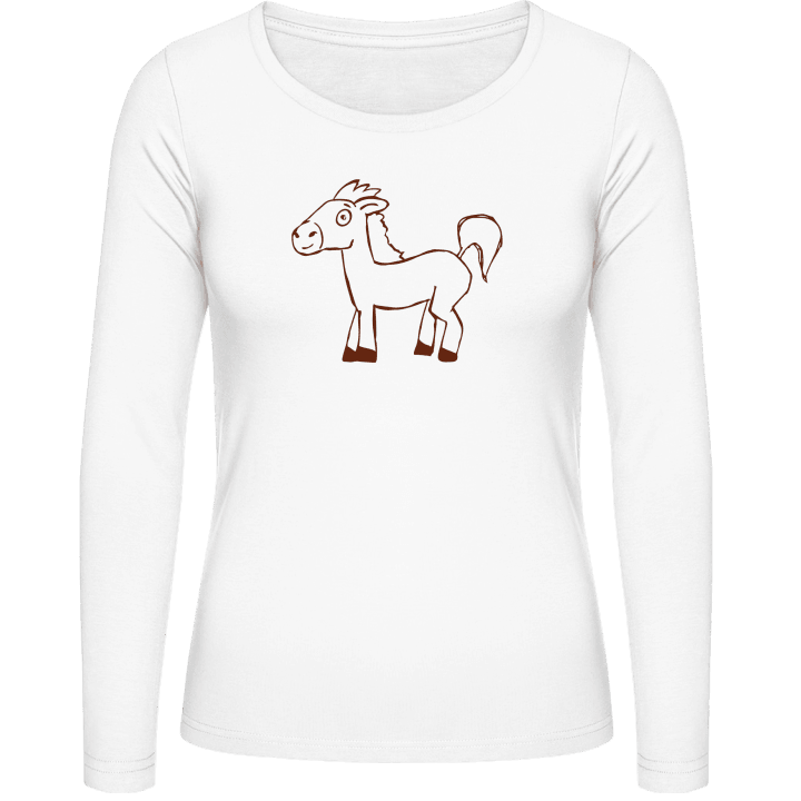 Pony Frauen Langarmshirt 0 image