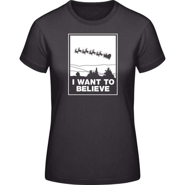 I Believe In Christmas Vrouwen T-shirt 0 image