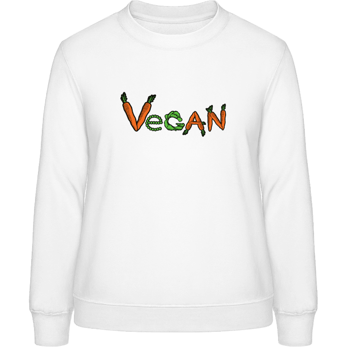 Vegan Typo Sweat-shirt pour femme contain pic