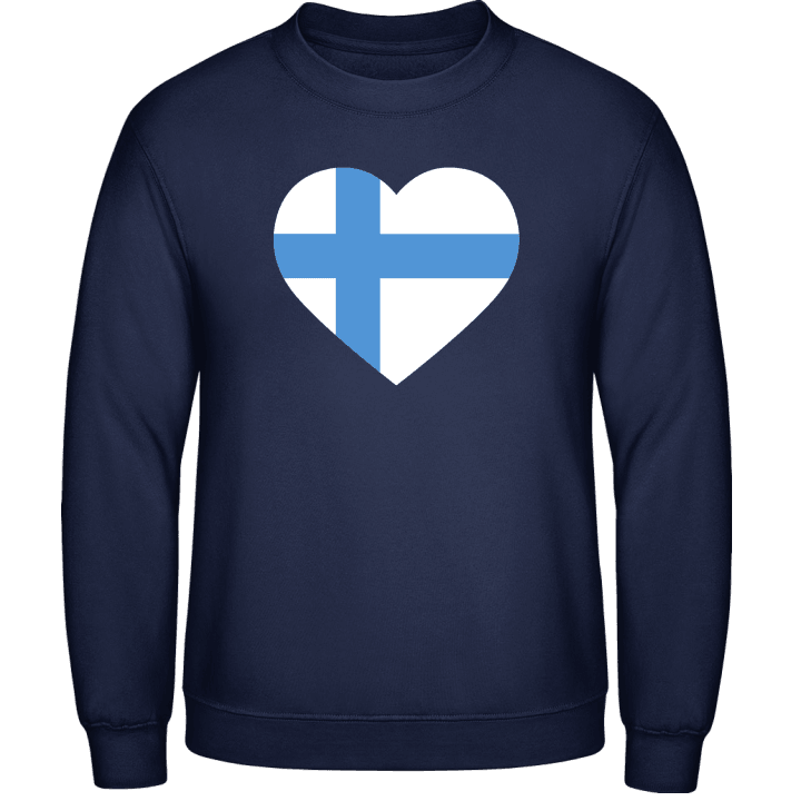 Finland Heart Tröja contain pic