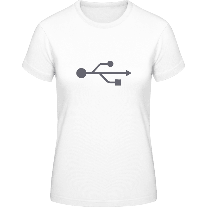 USB Compatible Frauen T-Shirt 0 image