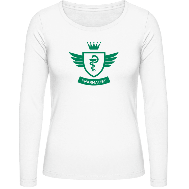 Pharmacist Winged Vrouwen Lange Mouw Shirt contain pic