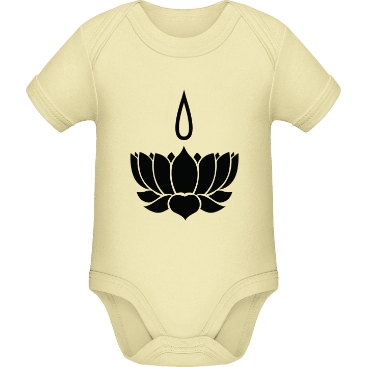 Ayyavali Lotus Flower Baby romper kostym contain pic
