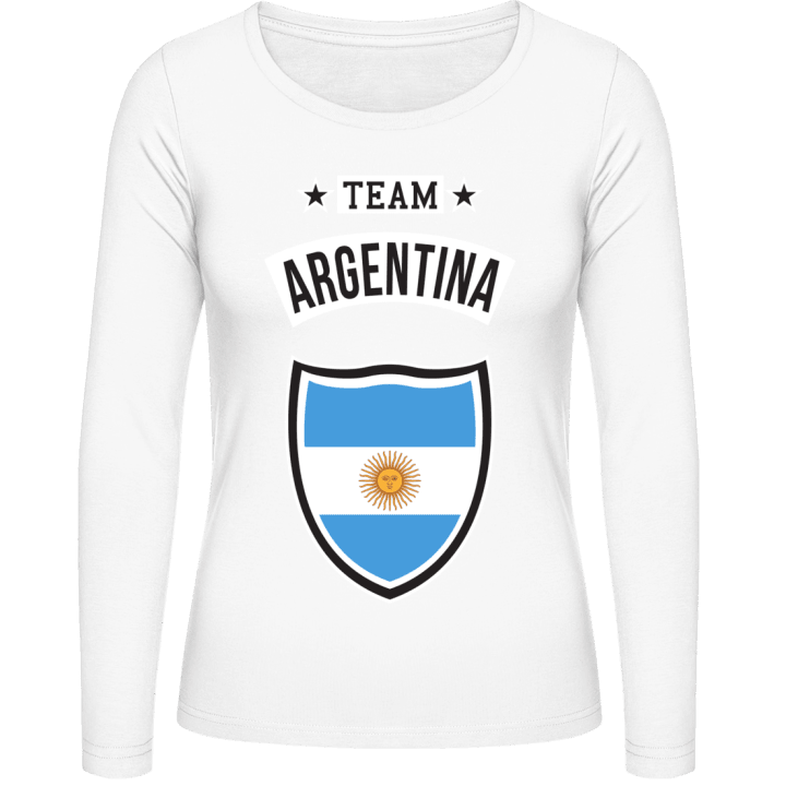 Team Argentina Camisa de manga larga para mujer contain pic