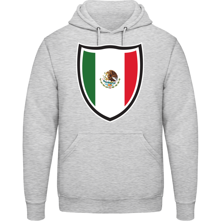 Mexico Flag Shield Huvtröja contain pic