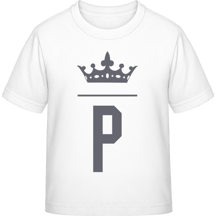 P Initial Name T-shirt för barn 0 image