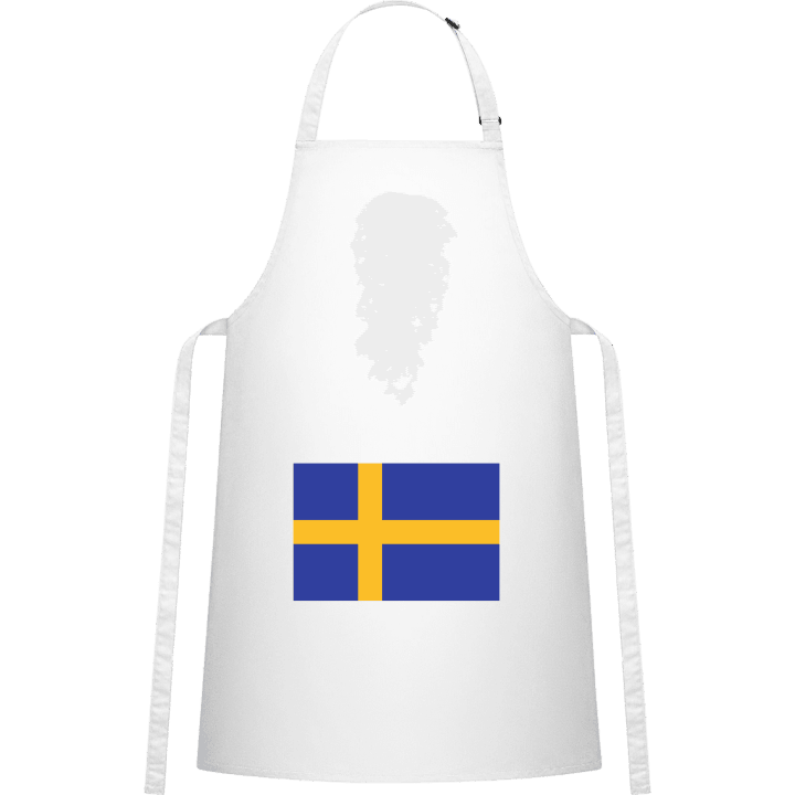 Sweden Flag Kitchen Apron contain pic