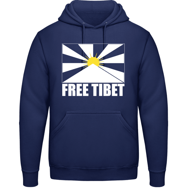 Free Tibet Flag Hettegenser contain pic