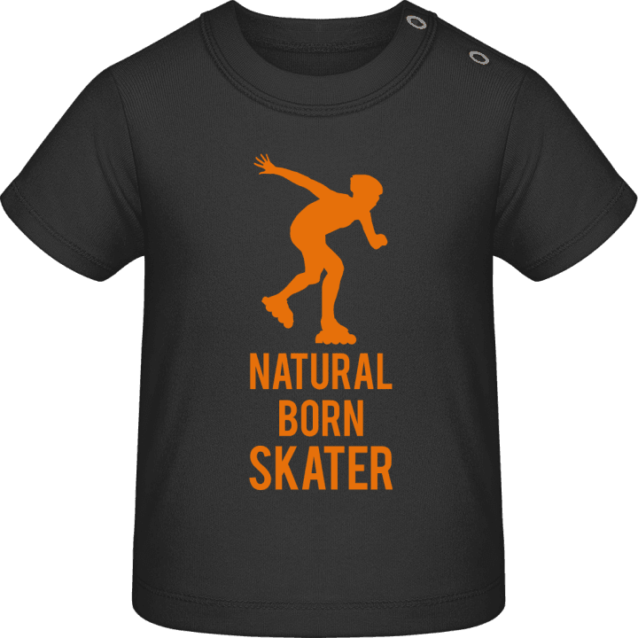 Natural Born Inline Skater Camiseta de bebé contain pic
