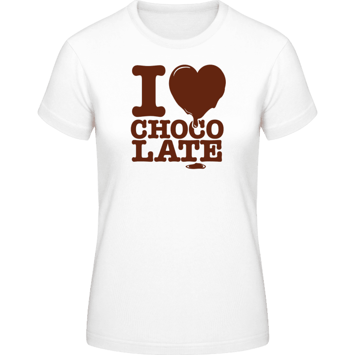 I Love Chocolate T-shirt pour femme 0 image