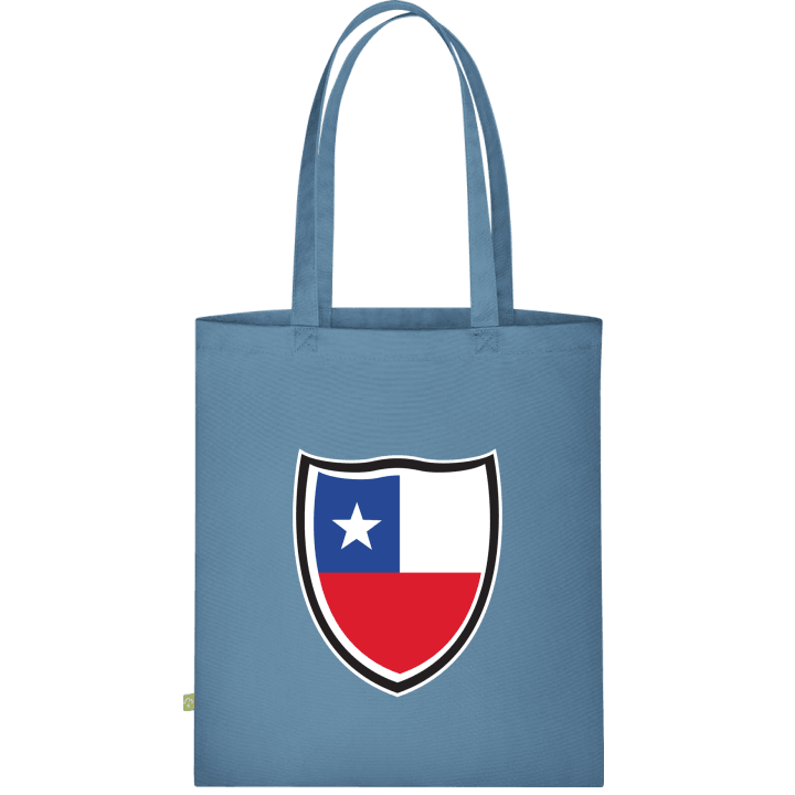 Chile Flag Shield Väska av tyg contain pic