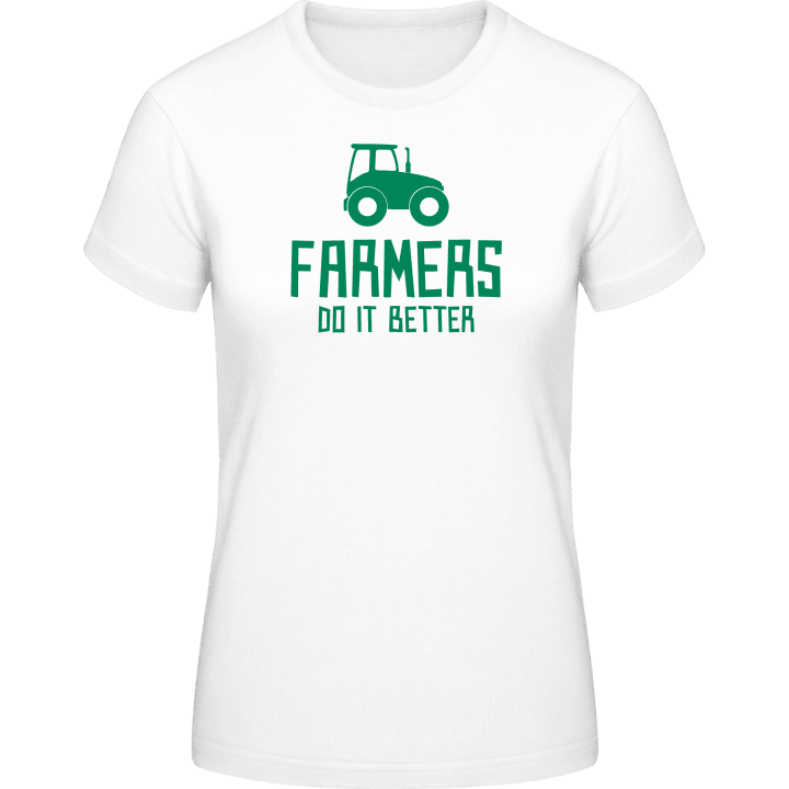 Farmers Do It Better T-shirt för kvinnor contain pic