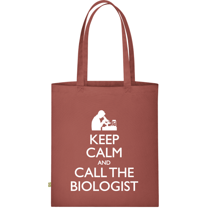Keep Calm And Call The Biologist Borsa in tessuto contain pic