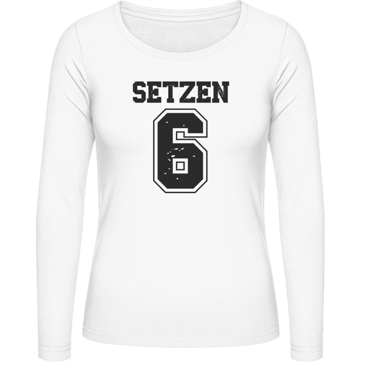 Setzen 6 Frauen Langarmshirt contain pic