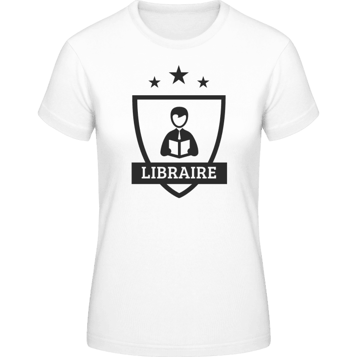Libraire blason Frauen T-Shirt contain pic