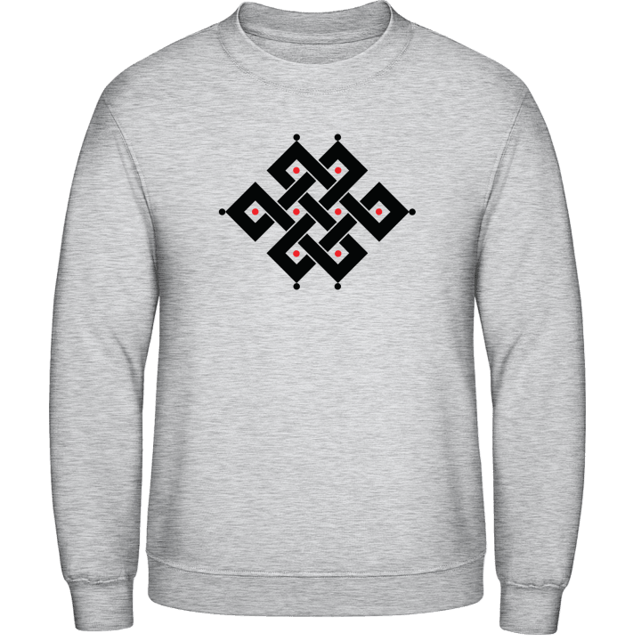 Eternal Knot Buddhism Sweatshirt contain pic