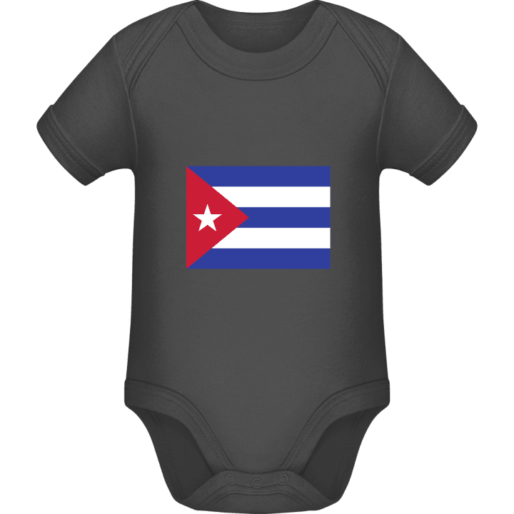 Cuba Flag Baby Romper 0 image
