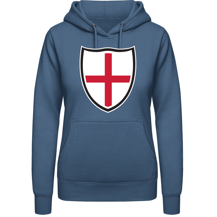 England Shield Flag Sudadera con capucha para mujer contain pic