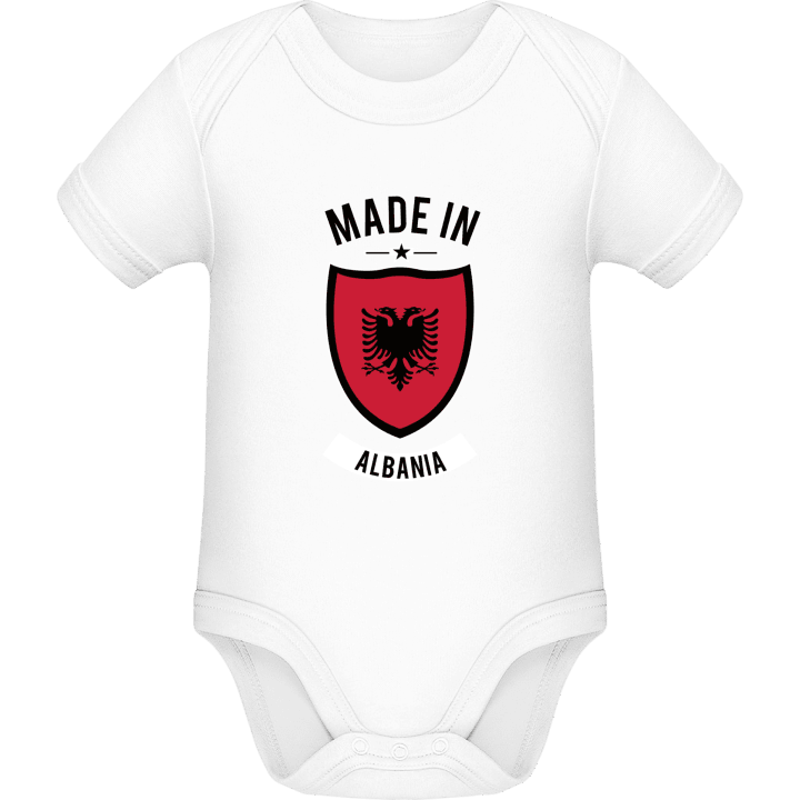 Made in Albania Baby Strampler contain pic