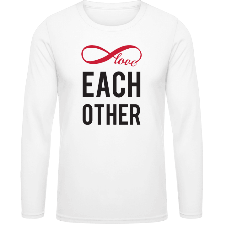Love Each Other Långärmad skjorta contain pic