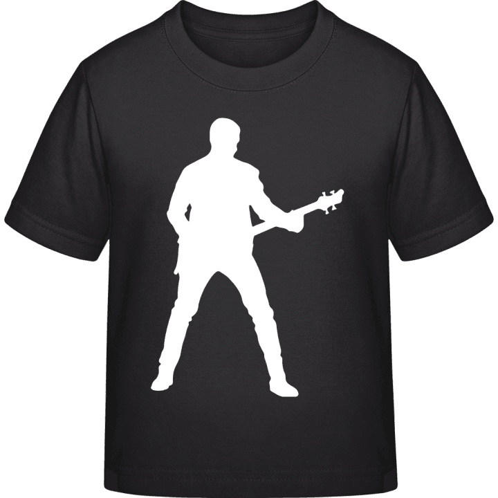Guitarist Action T-shirt för barn contain pic